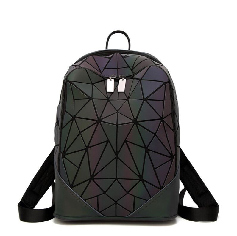 Irregular Triangle Sequin Backpack for Women Fashionable