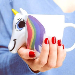 Fantastic 3D Ceramic Unicorn Coffee Cup Mug