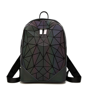 Irregular Triangle Sequin Backpack for Women Fashionable
